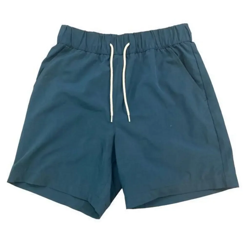 Original Use Men's Blue Woven Cargo Drawstring Shorts XS‎ Casual Summer Wear